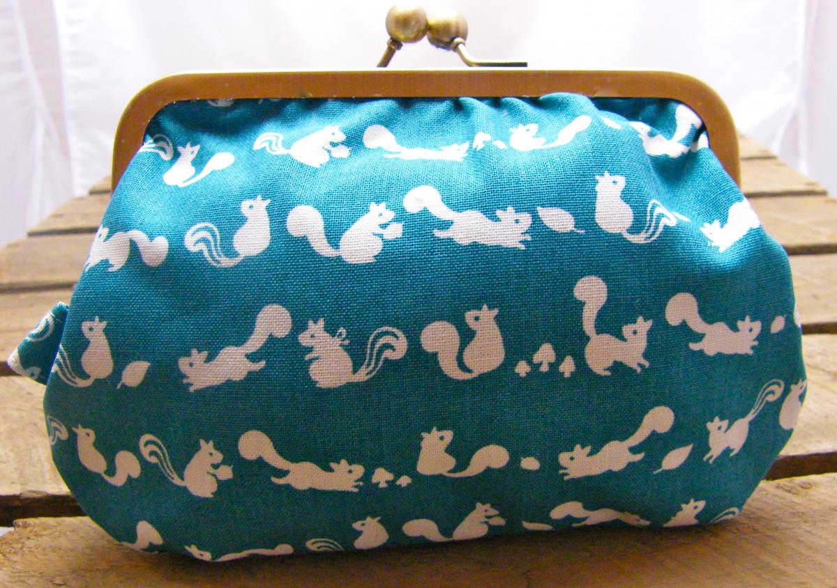 6" Fabby Purse - Squirrels