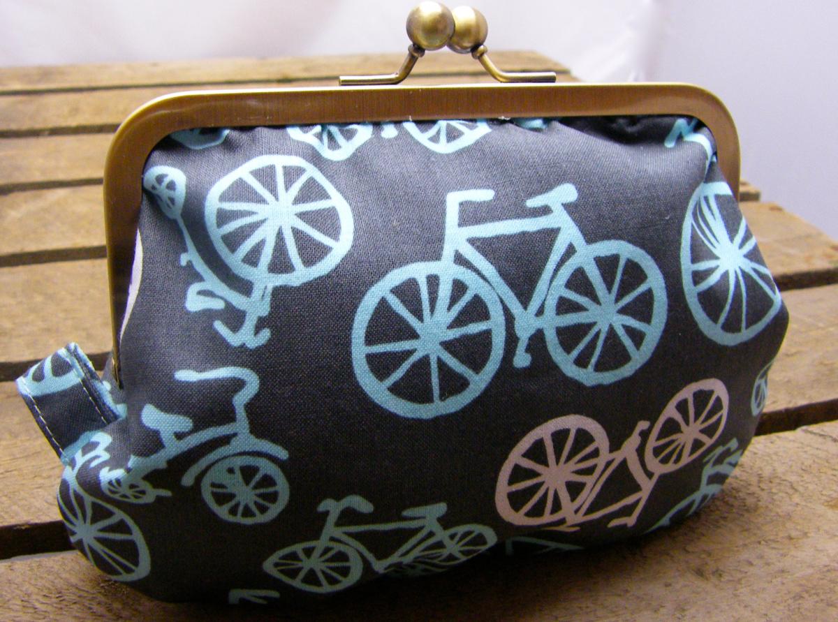 6" Fabby Purse - Bicycle